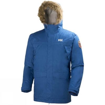 Parka Helly Hansen Coastline Hombre Azules - Chile JWQ143092